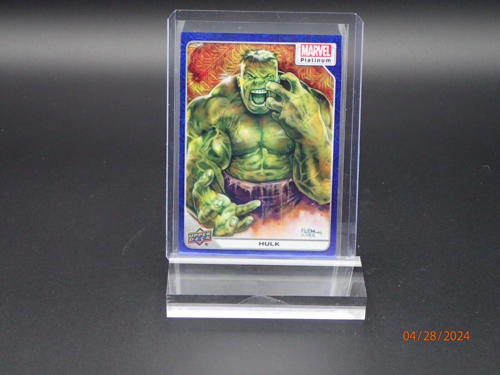 2024 2023 Upper Deck Platinum Hulk [Blue Traxx] #36 card