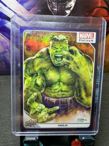 2024 2023 Upper Deck Platinum Hulk [Purple Rainbow] #36 card