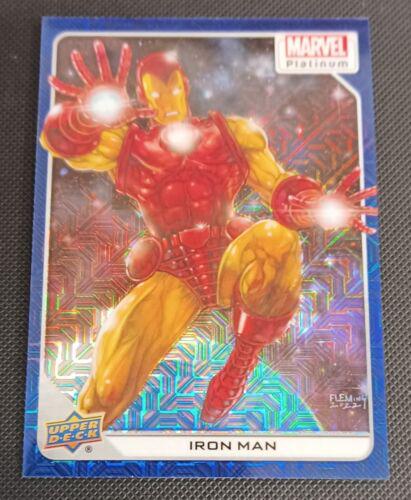 2024 2023 Upper Deck Platinum Iron Man [Blue Traxx] #34 card