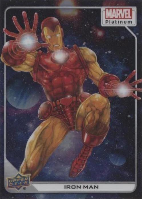 2024 2023 Upper Deck Platinum Iron Man [Cosmic] #34 card