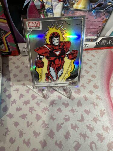 2024 2023 Upper Deck Platinum Iron Man [Rainbow] #123 card