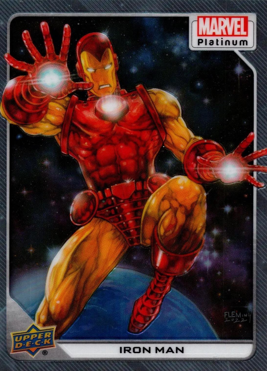 2024 2023 Upper Deck Platinum Iron Man [Rainbow] #34 card