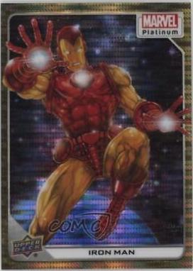 2024 2023 Upper Deck Platinum Iron Man [Seismic Gold] #34 card