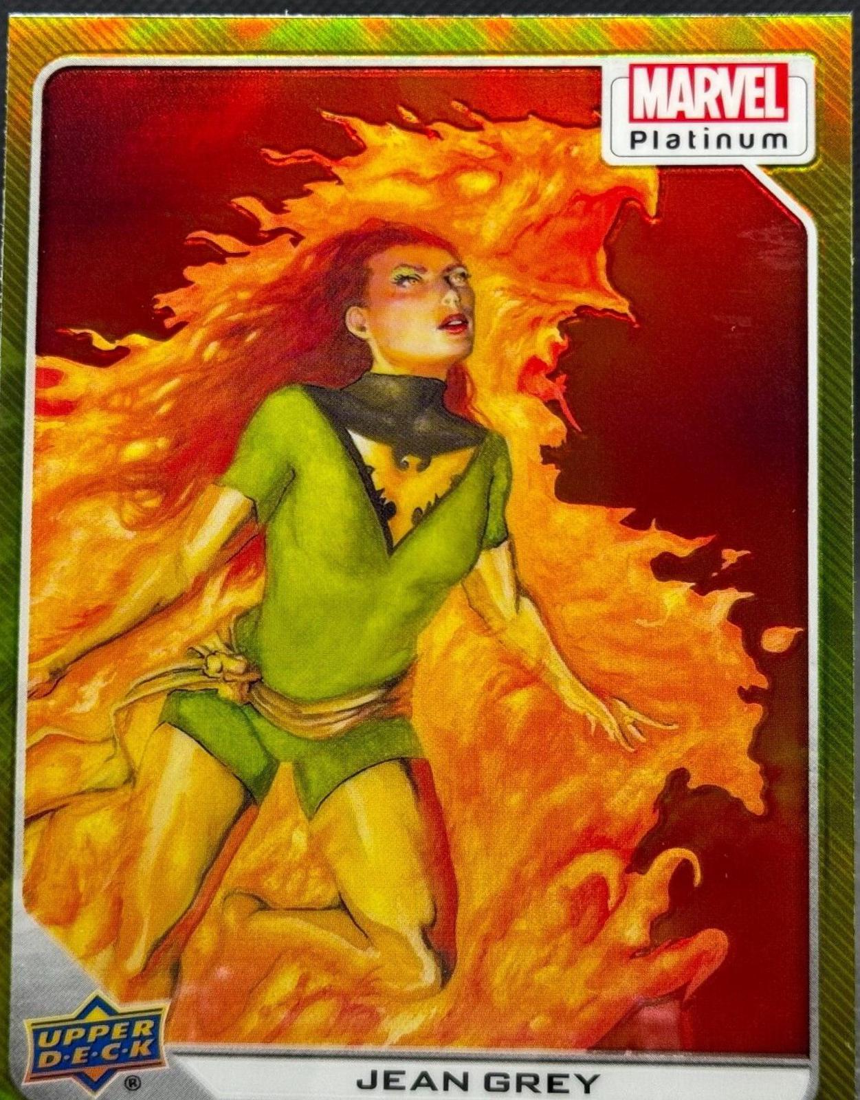 2024 2023 Upper Deck Platinum Jean Grey [Yellow Rainbow] #46 card