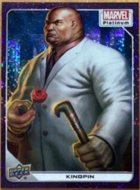 2024 2023 Upper Deck Platinum Kingpin [Purple Pixels] #84 card
