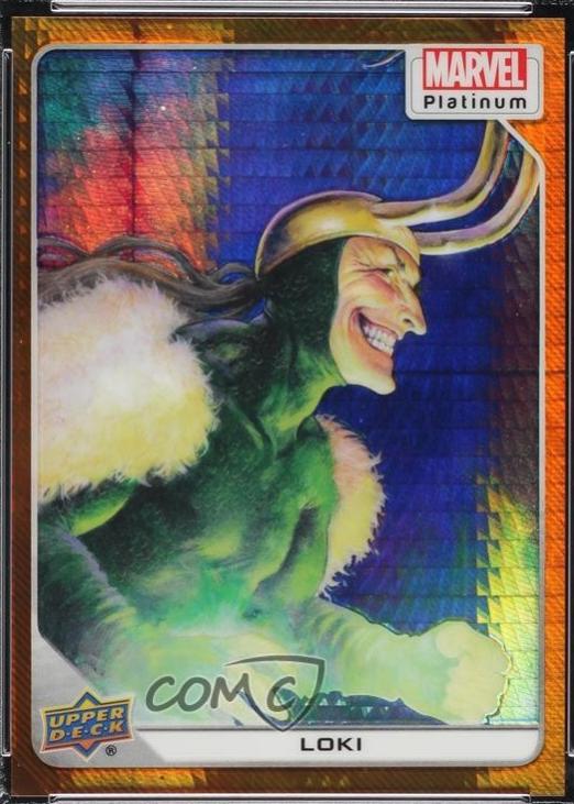 2024 2023 Upper Deck Platinum Loki [Amber Crystals] #38 card