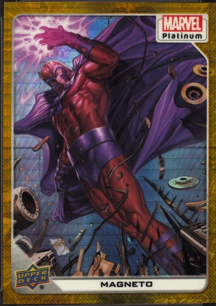 2024 2023 Upper Deck Platinum Magneto [Amber Crystals] #63 card