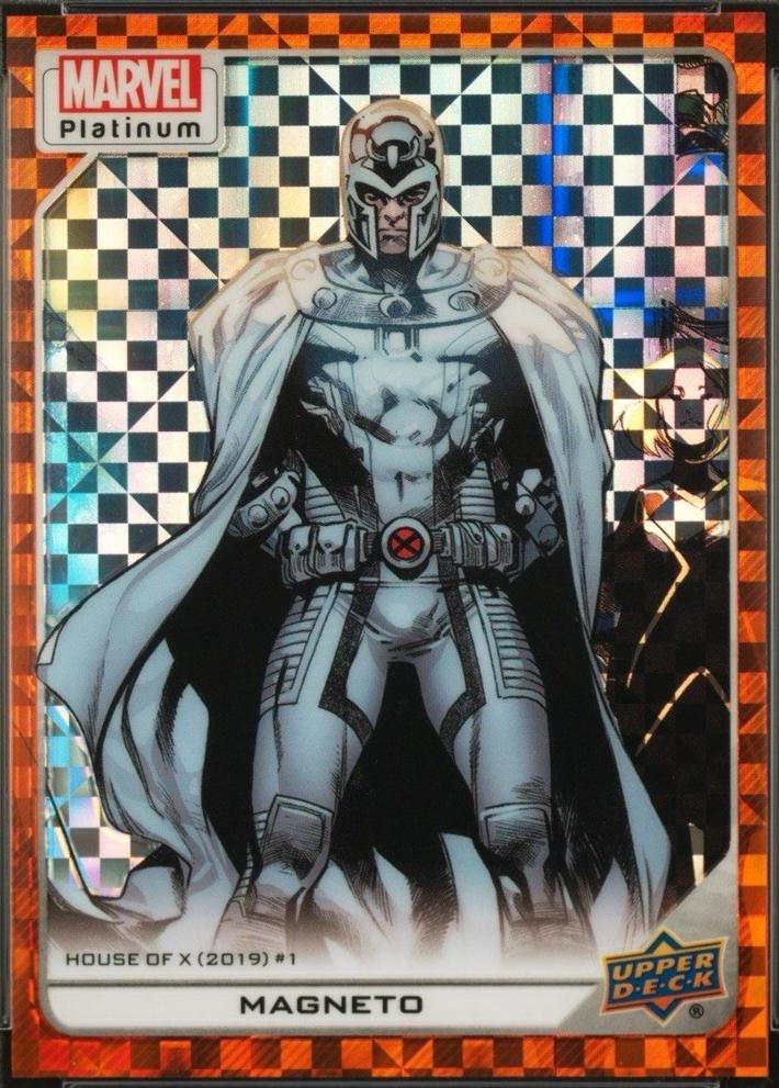 2024 2023 Upper Deck Platinum Magneto [Orange Checkers] #181 card