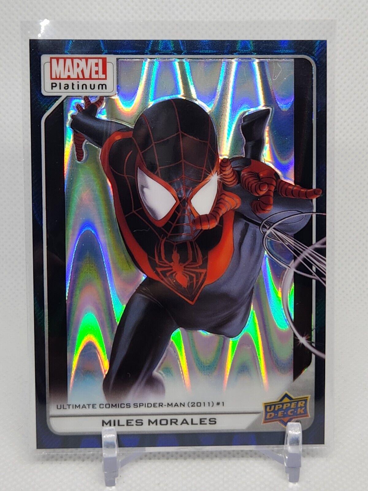 2024 2023 Upper Deck Platinum Miles Morales [Teal Wave] #112 card