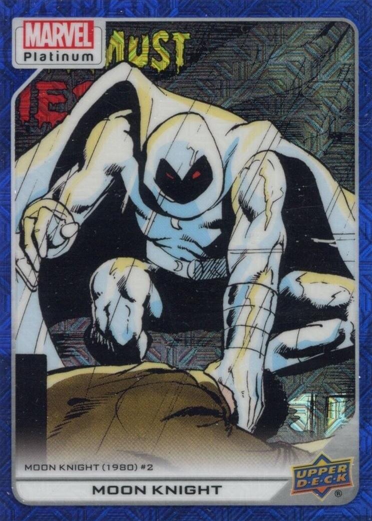2024 2023 Upper Deck Platinum Moon Knight [Blue Traxx] #104 card