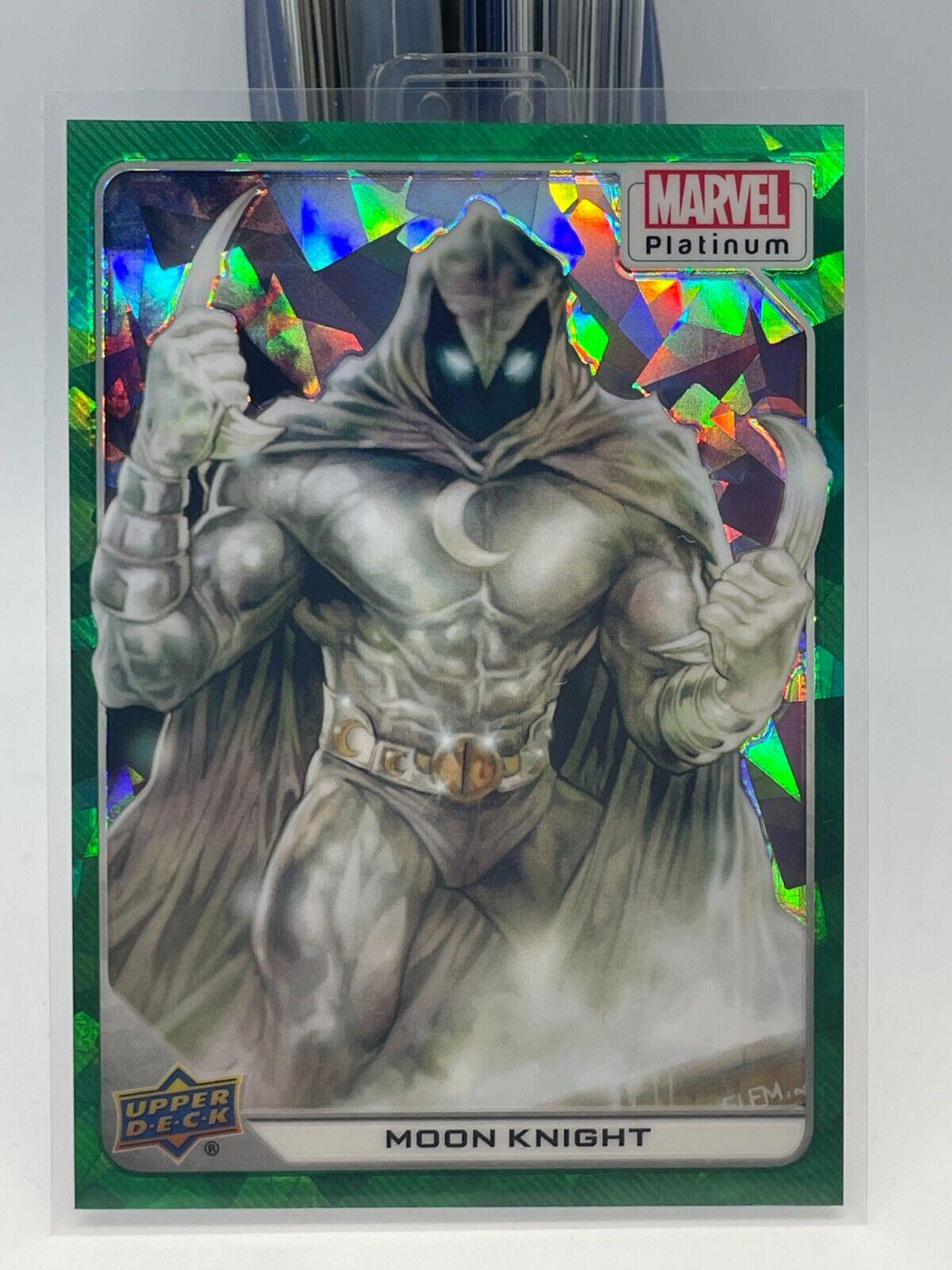 2024 2023 Upper Deck Platinum Moon Knight [Green Crackle] #35 card