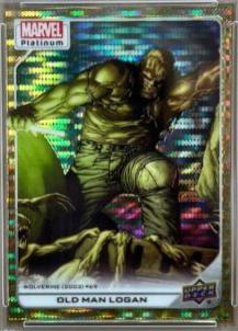 2024 2023 Upper Deck Platinum Old Man Logan [Seismic Gold] #172 card