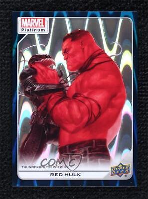 2024 2023 Upper Deck Platinum Red Hulk [Teal Wave] #190 card