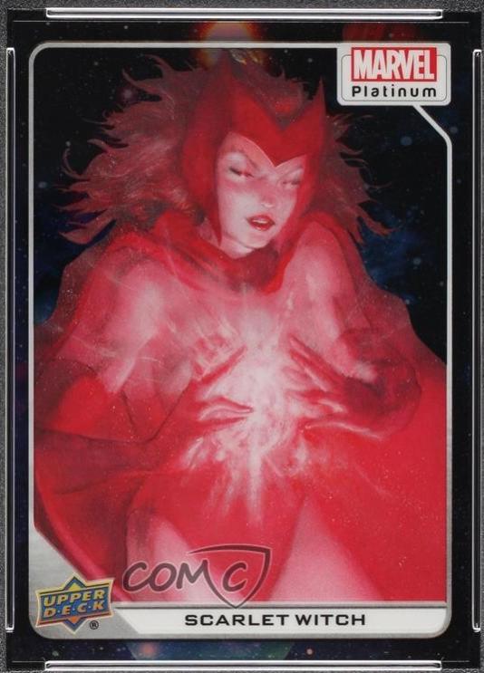 2024 2023 Upper Deck Platinum Scarlet Witch [Cosmic] #45 card