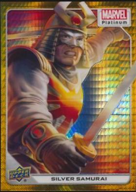 2024 2023 Upper Deck Platinum Silver Samurai [Amber Crystals] #70 card