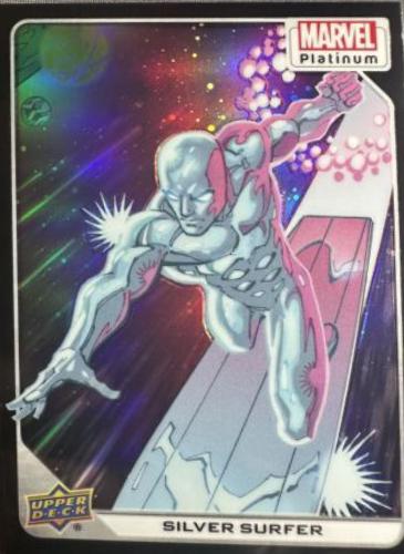 2024 2023 Upper Deck Platinum Silver Surfer [Black Rainbow] #93 card