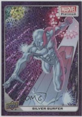 2024 2023 Upper Deck Platinum Silver Surfer [Purple Pixels] #93 card