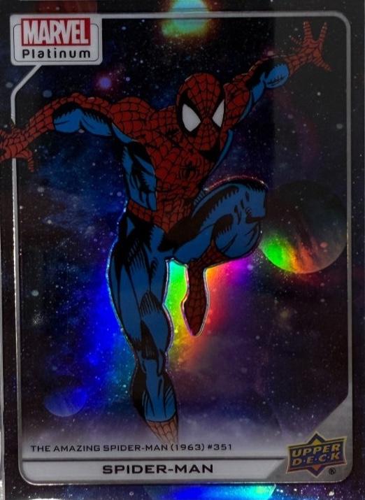 2024 2023 Upper Deck Platinum Spider-Man [Cosmic] #153 card