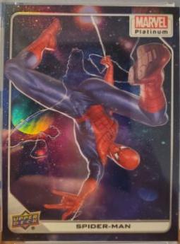 2024 2023 Upper Deck Platinum Spider-Man [Cosmic] #61 card