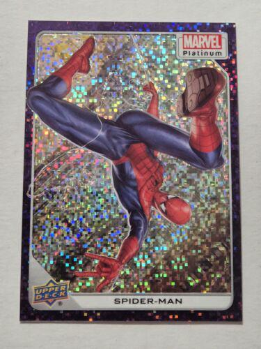 2024 2023 Upper Deck Platinum Spider-Man [Purple Pixels] #61 card