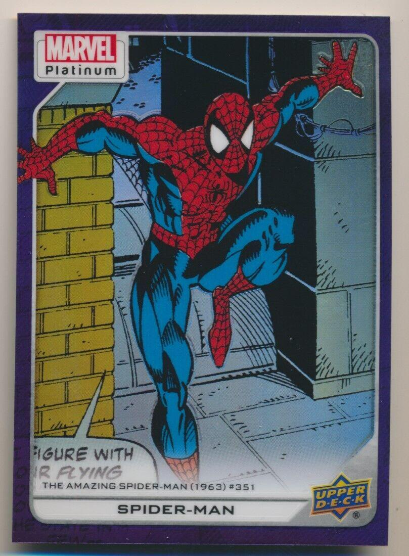 2024 2023 Upper Deck Platinum Spider-Man [Purple Rainbow] #153 card