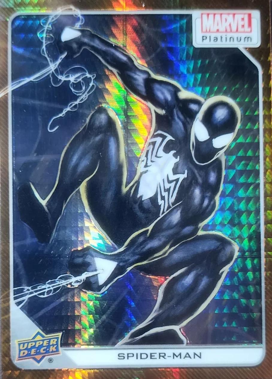 2024 2023 Upper Deck Platinum Spider-Man Symbiote [Amber Crystals] #83 card