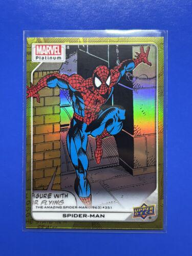 2024 2023 Upper Deck Platinum Spider-Man [Yellow Rainbow] #153 card