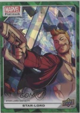 2024 2023 Upper Deck Platinum Star-Lord [Green Crackle] #116 card