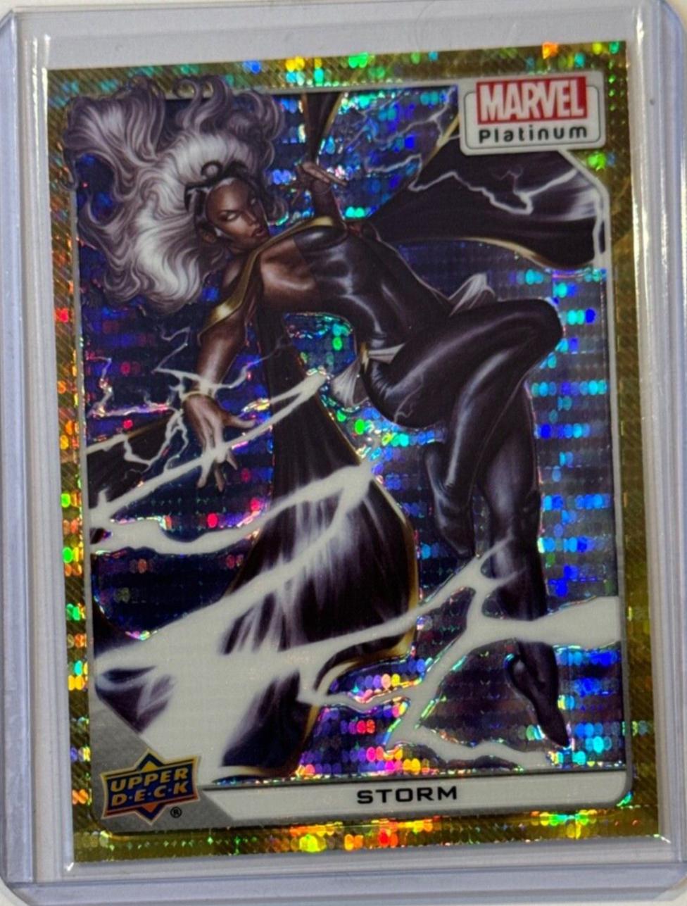 2024 2023 Upper Deck Platinum Storm [Seismic Gold] #65 card
