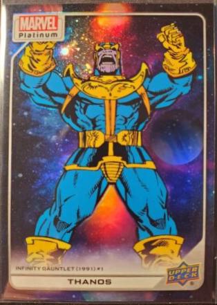 2024 2023 Upper Deck Platinum Thanos [Cosmic] #141 card