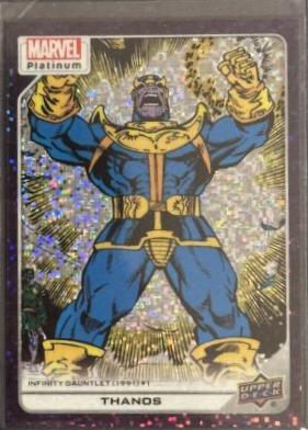 2024 2023 Upper Deck Platinum Thanos [Purple Pixels] #141 card