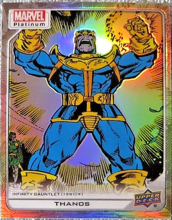 2024 2023 Upper Deck Platinum Thanos [Rainbow] #141 card