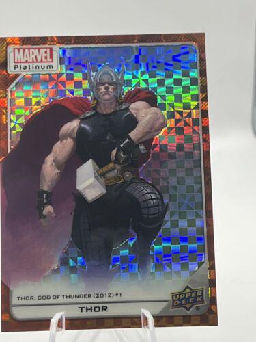 2024 2023 Upper Deck Platinum Thor [Orange Checkers] #134 card