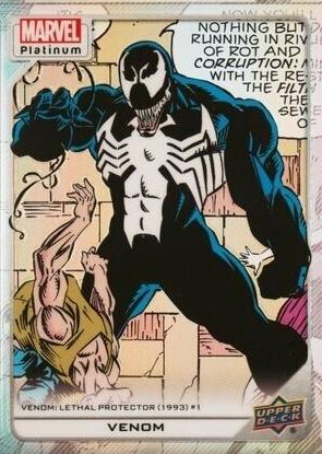 2024 2023 Upper Deck Platinum Venom [Rainbow] #124 card