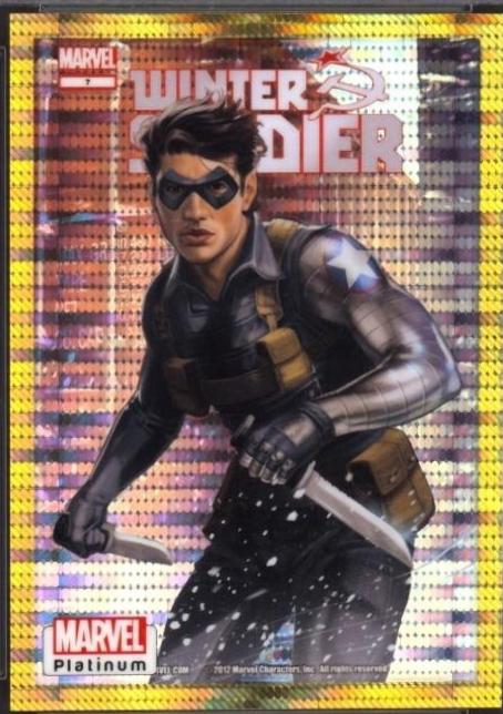 2024 2023 Upper Deck Platinum Winter Soldier [Seismic Gold] #68 card