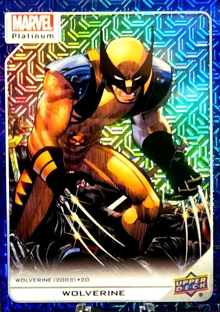 2024 2023 Upper Deck Platinum Wolverine [Blue Traxx] #182 card