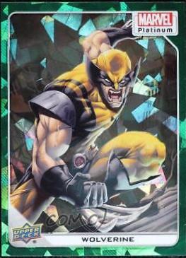2024 2023 Upper Deck Platinum Wolverine [Green Crackle] #87 card