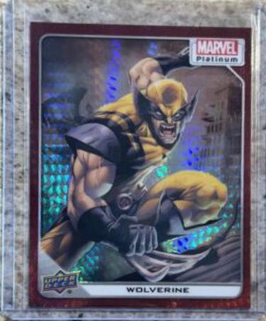 2024 2023 Upper Deck Platinum Wolverine [Red Prism] #87 card