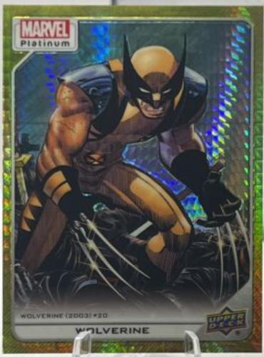 2024 2023 Upper Deck Platinum Wolverine [Yellow Spotlight] #182 card