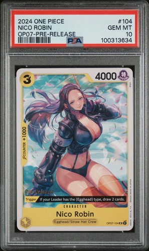 2024 500 Years in the Future Nico Robin #OP07-104 card