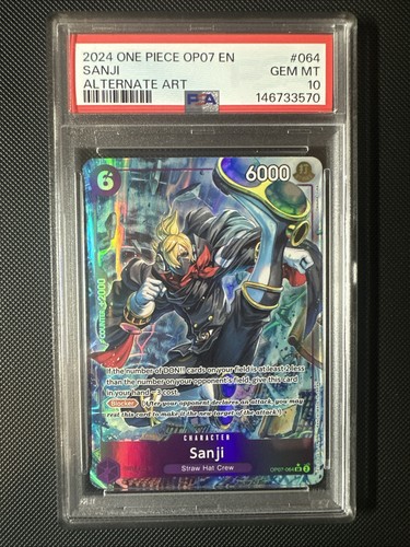2024 500 Years in the Future Sanji [Alternate Art] #OP07-064 card