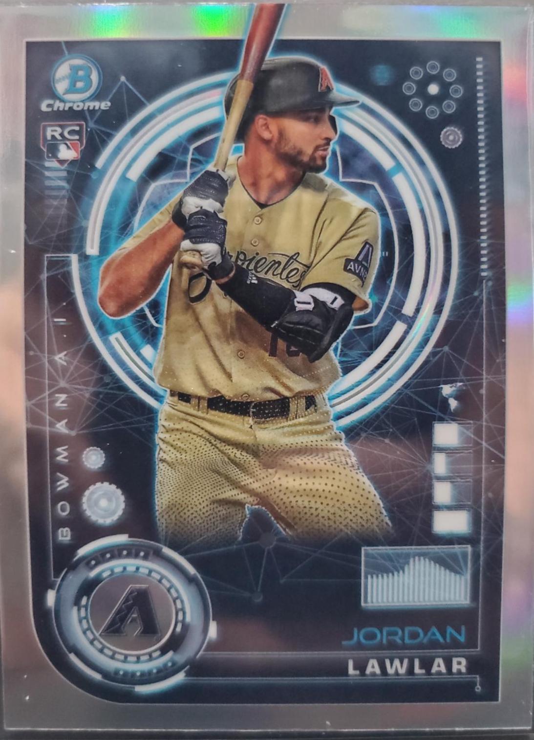 2024 Bowman AI Jordan Lawlar #BAI-5 card