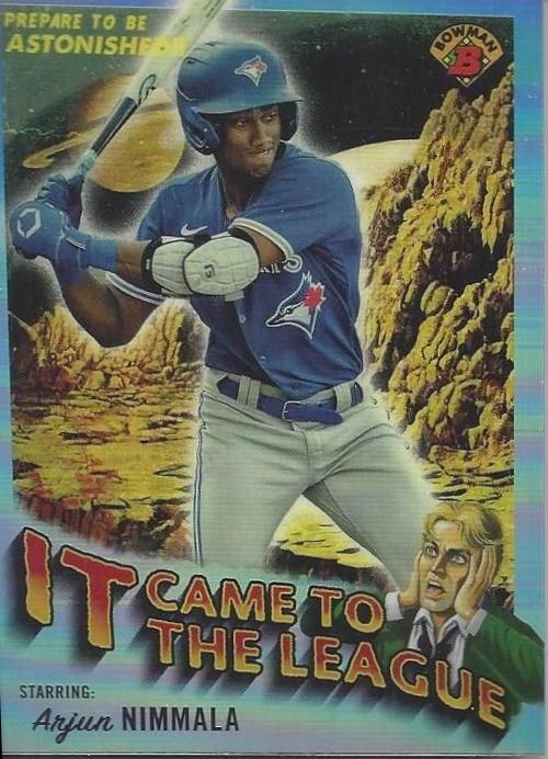 2024 Bowman Chrome It Came to the League Arjun Nimmala #IT-19 card