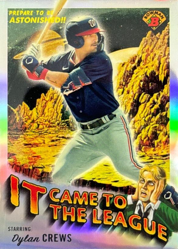 2024 Bowman Chrome It Came to the League Dylan Crews #IT-10 card