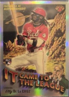 2024 Bowman Chrome It Came to the League Elly De La Cruz [Orange Refractor] #IT-1 card
