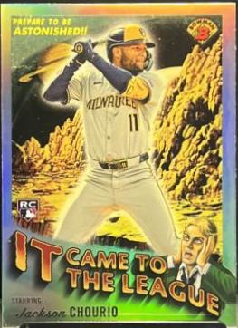 2024 Bowman Chrome It Came to the League Jackson Chourio #IT-16 card