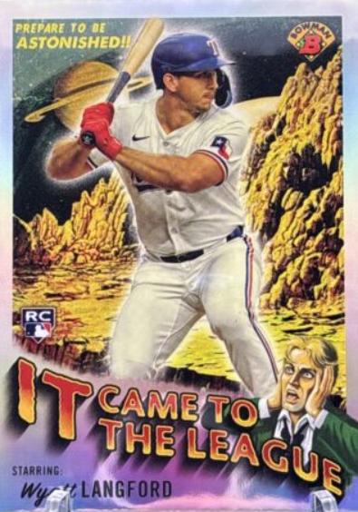 2024 Bowman Chrome It Came to the League Wyatt Langford #IT-9 card
