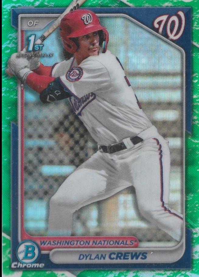 2024 Bowman Chrome Prospects Dylan Crews [Lunar Glow] #BCP-23 card
