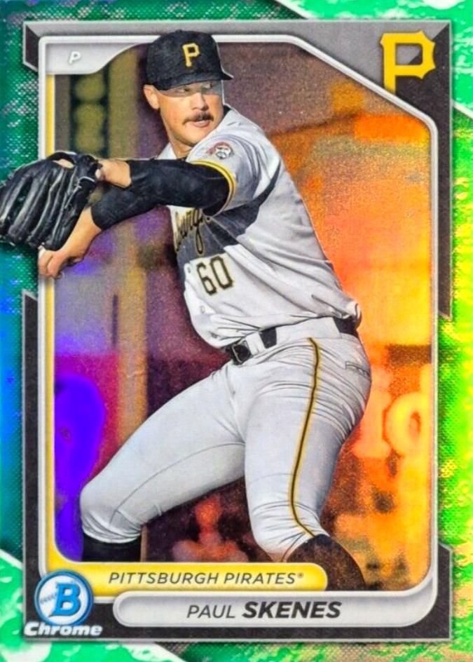 2024 Bowman Chrome Prospects Paul Skenes [Lunar Glow] #BCP-125 card