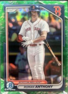 2024 Bowman Chrome Prospects Roman Anthony [Green] #BCP-22 card